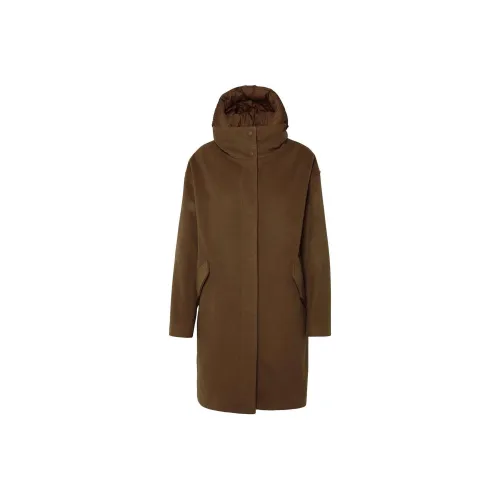 WOOLRICH Коричневое Женское Пальто