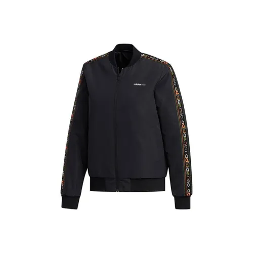 ADIDAS NEO Пуховая куртка Зимняя Женская Черная