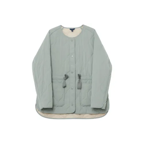 NAUTICA Хлопковый пуховик женский серый синий