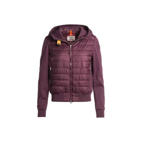 PARAJUMPERS SS24 Хлопковый пуховик женский фиолетовый