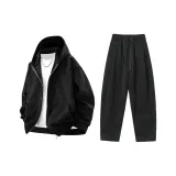 Комплект (черный топ+черные брюки)