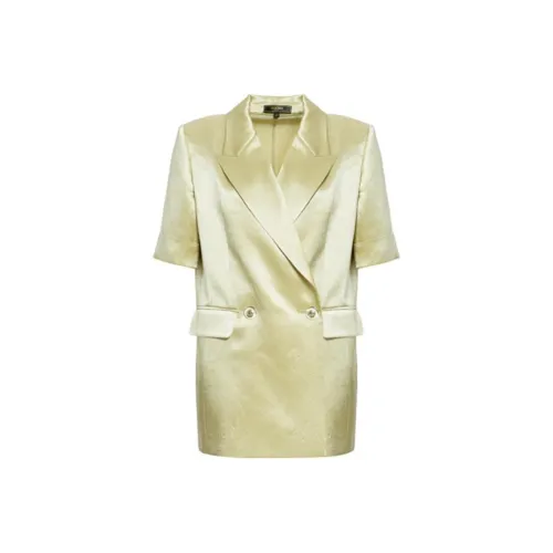 BESIONIA SS23 Бизнес-костюм Куртка Женская Лимон