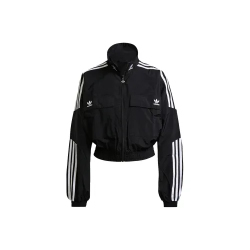 adidas originals Черное Женское Короткое Пальто