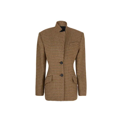 The Attico SS25 Бизнес-костюм женский коричневый