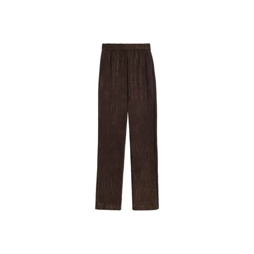 Lulupeach Повседневные брюки Женские Dead Wood Коричневый