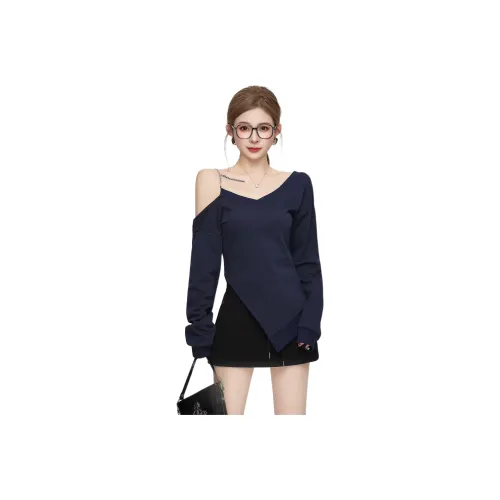 KEAB Толстовка Женская Темно-Синяя