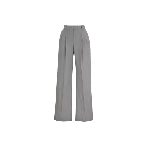 HUGO BOSS Серые Женские Повседневные Брюки
