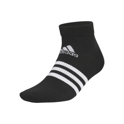 Adidas 3 Stripes Низкие носки Унисекс 1 упаковка Черный
