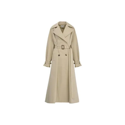 Alexander McQueen Бежевый Женский Тренч