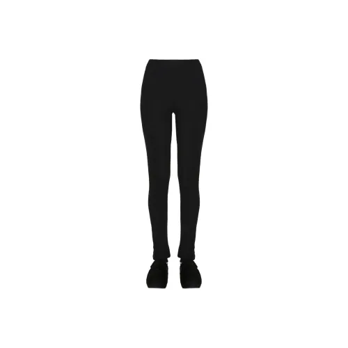JIL SANDER Черные Женские Леггинсы