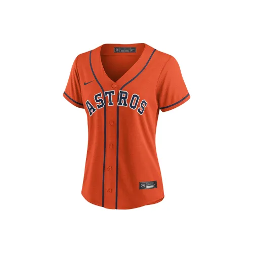Nike MLB Коллаборация Houston Astros Бейсбольная куртка Женская