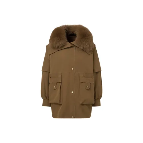 Beast King Пуховая куртка Женская Карамель