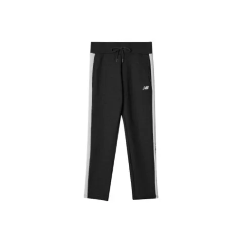 New Balance Темно-серые Женские Вязаные Тренировочные Брюки