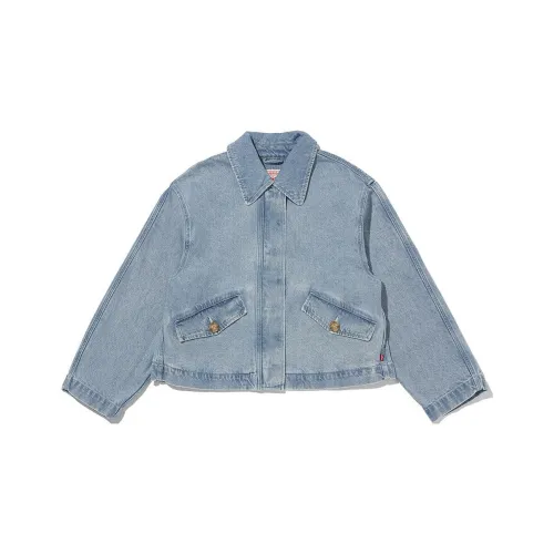 Levis Свет Индиго Женские Джинсовые Куртки