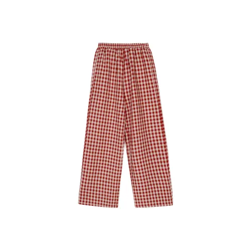 XINBANGBANG Повседневные брюки Женские Red
