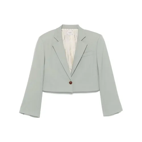 Alysi SS24 Бизнес Костюм Пальто Женское Светло-Зеленое