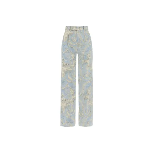 Vivienne Westwood Светло-синие Женские Повседневные Брюки