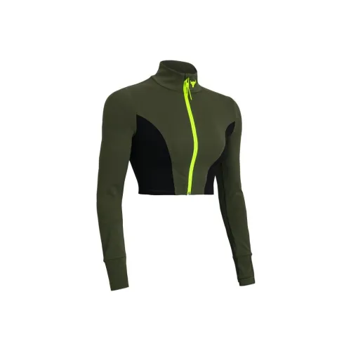 Under Armour Джонсон Зеленый Женские Короткие Пальто