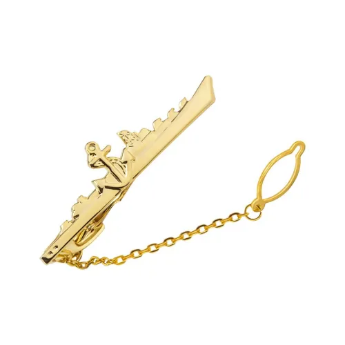 Yamaichi Maru Медный галстук нижняя заколка мужской