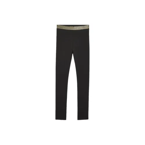 STELLA MCCARTNEY Черные Женские Леггинсы