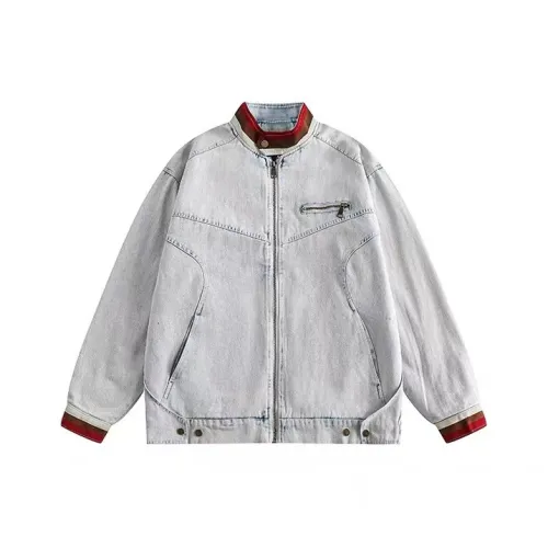 GOSNACE Винтажный Белый Женский Джинсовый Куртки