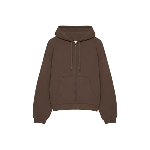 Aritzia Богатый мокко коричневый/Темный мокко коричневый Женские толстовки