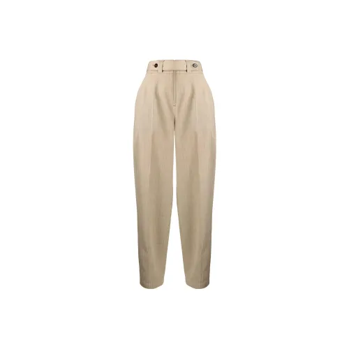 JIL SANDER Бежевые Женские Повседневные Брюки