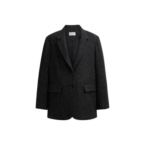 COACH FW24 Бизнес-костюм Куртка Женская Черная