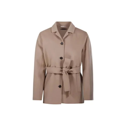 'S MAX MARA Верблюжий Женское Пальто
