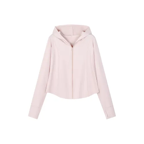 MIIOW Однотонный Облегающий крой С капюшоном UV Скин Защита от солнца Женская