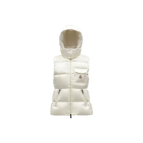 Moncler Белые Женские Жилеты