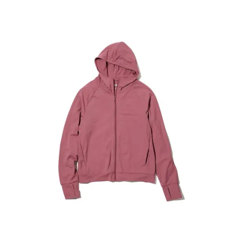 UNIQLO Бордовый AUTUMN Красный Женская одежда с защитой от УФ-лучей