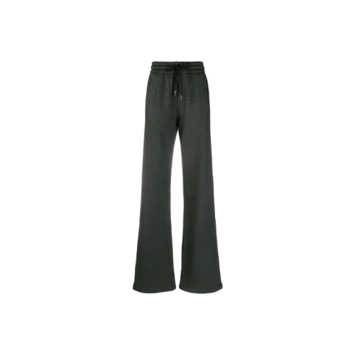 Off Белый SS21 Серый Женские Вязаные Тренировочные Брюки