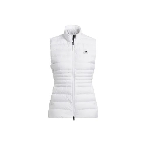 Adidas Белый Женский Пуховый жилет