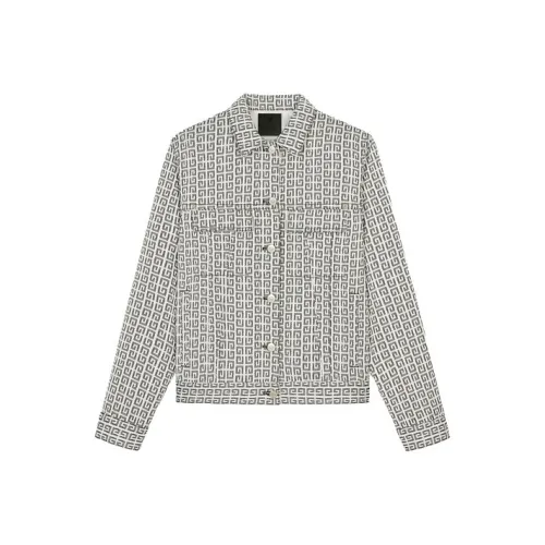 GIVENCHY Деним Куртка Женская Белая