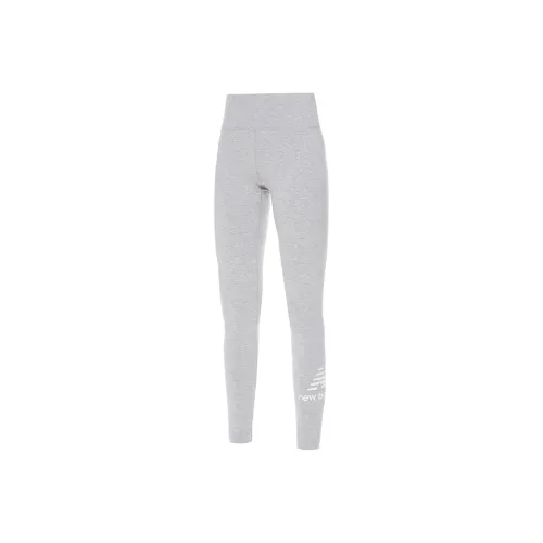 New Balance New Balance Essentials Stacked Серые Женские Леггинсы