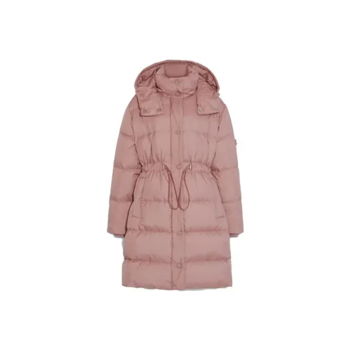 COACH SS23 Хлопковый пуховик женский розовый