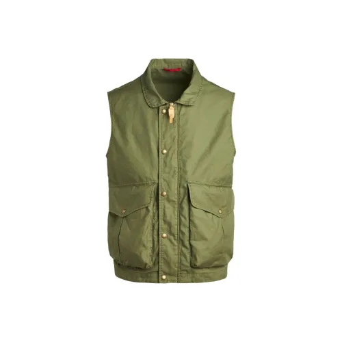 MANIFATTURA CECCARELLI SS25 Alligator Жилет Мужской Оливковый