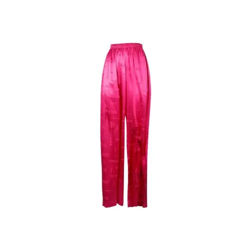 Balenciaga Повседневные брюки Женские Розовые