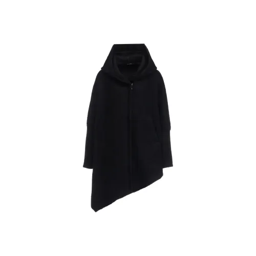 Yohji Yamamoto Черное Женское Пальто