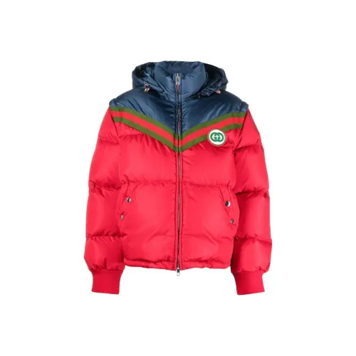 Gucci красные женские объемные куртки (пуховики)