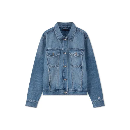 Tommy Hilfiger Denim Куртка Женская Джинсовая Синяя