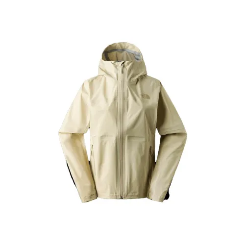 THE NORTH FACE Urban Exploration Поход Водонепроницаемый Ветрозащитный And Водоотталкивающая Ветровка Женские Бежевый