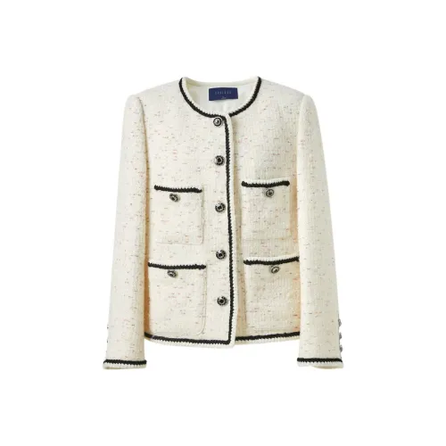 3COLOUR Экрю Женское Пальто