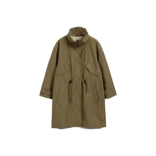 GANT Армейский зеленый Женская тренч