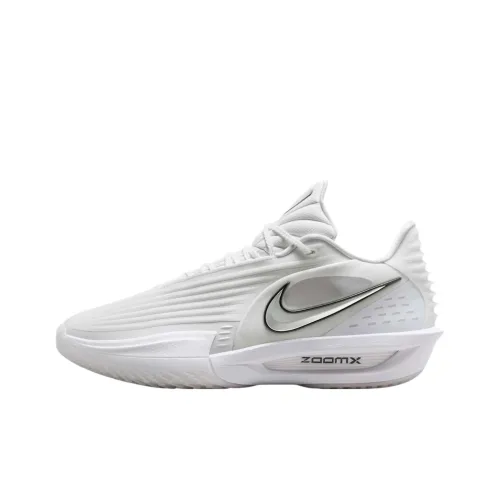Nike G.T. Cut 3 Slip-Resistant Abrasion-Resistant Low-Top Basketball Shoes Unisex White