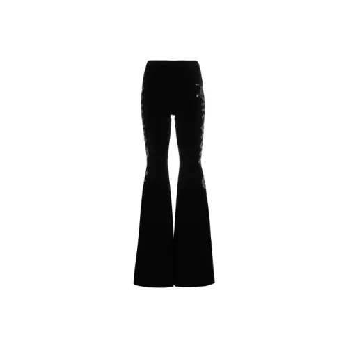 Vetements Черные Женские Повседневные Брюки