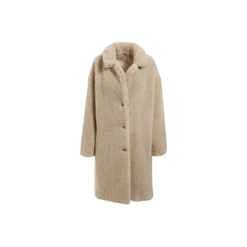 GUESS Коричневое Женское Пальто