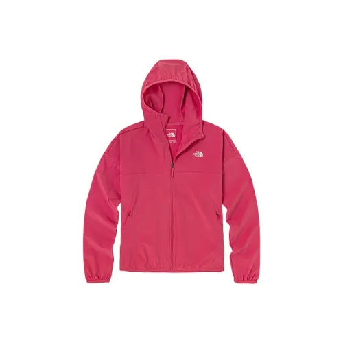 The North Face Дышащий Водонепроницаемый And УФ-защита Женская Розово-красный