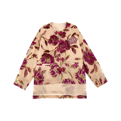 TCH Cropped Coat Women's Multicolor TCH Укороченное пальто женское многоцветное